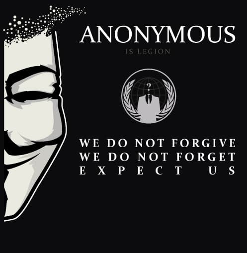 Wake up Anonymous, the world is getting used to you!