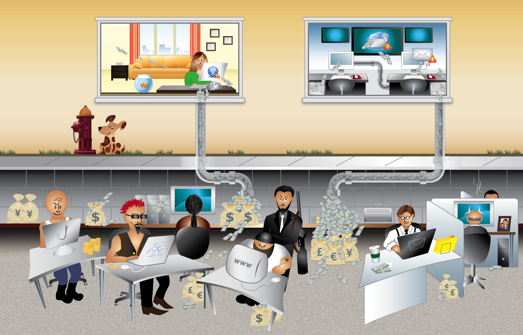 A look to Android offer in the underground mobile market