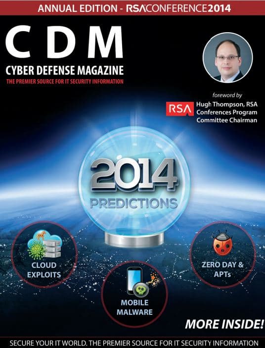 CDM Annual Ed. is out – Security Predictions for 2014