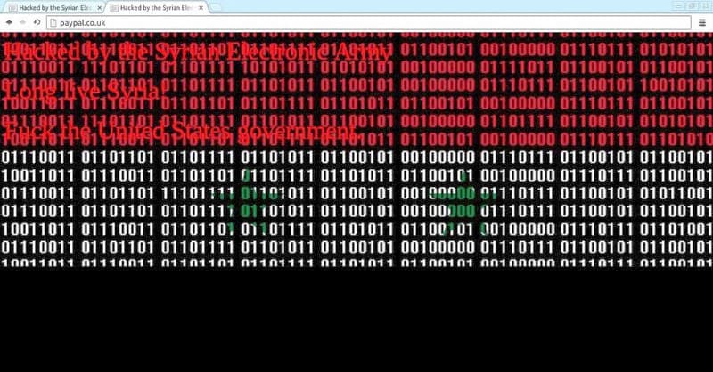 Syrian Electronic Army hacked Ebay and Paypal websites