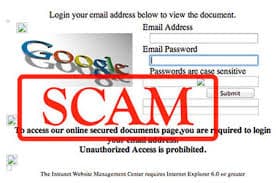 A sophisticated phishing scheme is targeting Google Docs Users