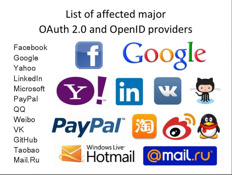 Covert Redirect security vulnerability found in OAuth and OpenID