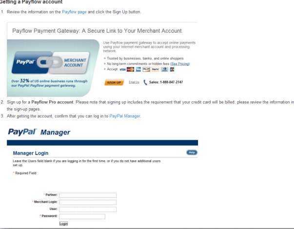 How to hack PayPal Manager and manage your Payflow account