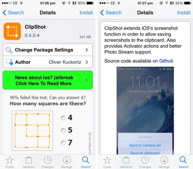 AdThief malware infected jailbroken Apple devices