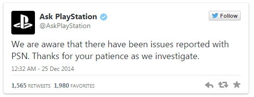 Lizard Squad took down again Sony PSN and Xbox Live networks