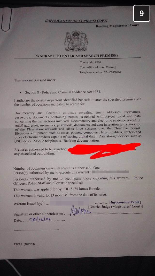 UK police arrested alleged Lizard Squad member