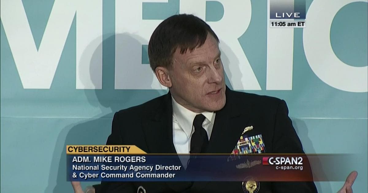 US National Security Agency Director Admiral Mike Rogers to Retire
