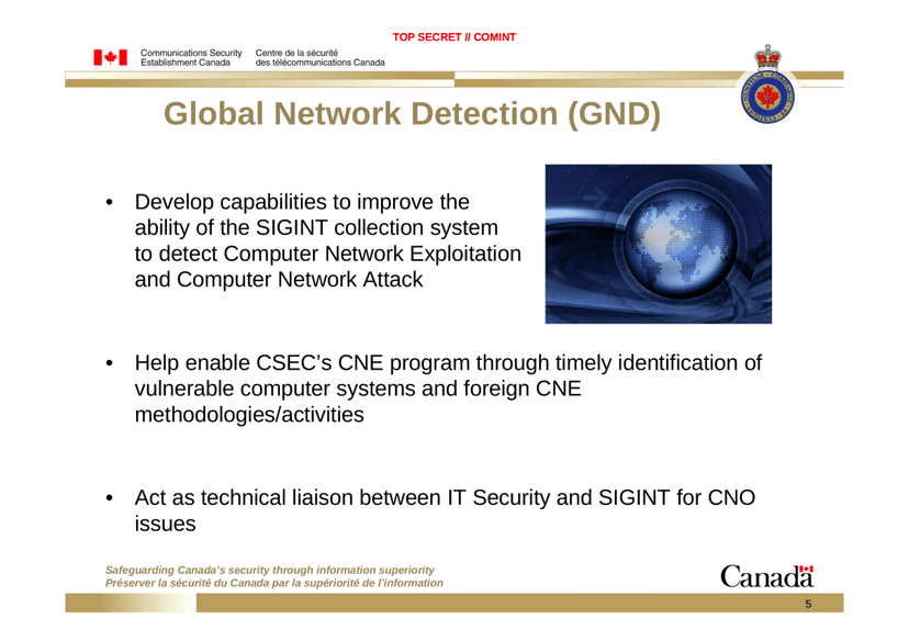 Slides reveal Canadian CSE secret hacking capabilities