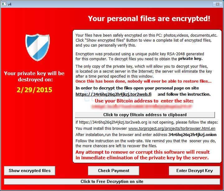 TeslaCrypt ransomware encrypts also gaming data