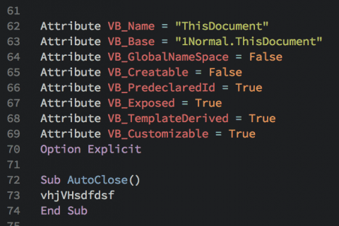 New Dridex malware evades detection with AutoClose function