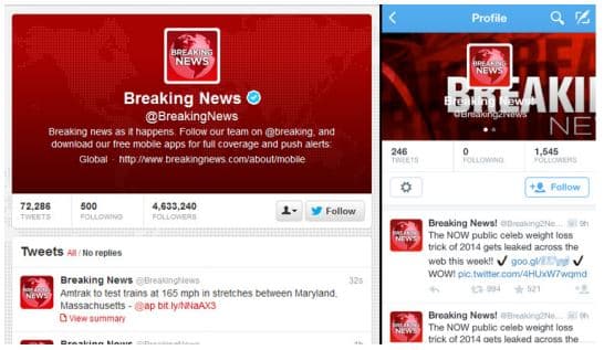 Symantec spotted a wide spam operation on Twitter