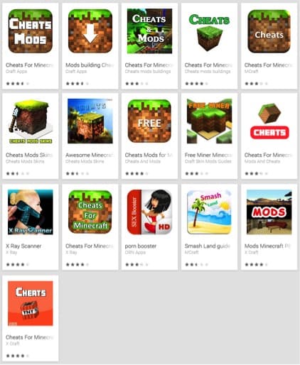 Fake Android Minecraft apps scammed million users