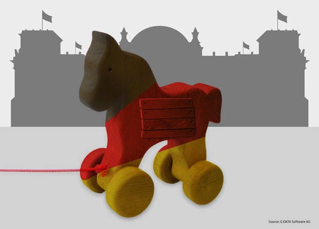 Banking trojan used in a second round attack against Bundestag