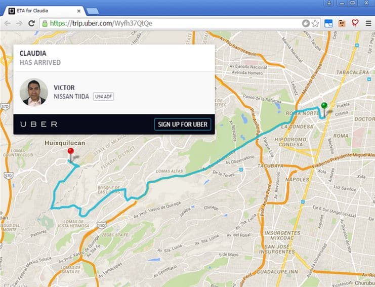 Some Uber ride data is publicly accessible through Google
