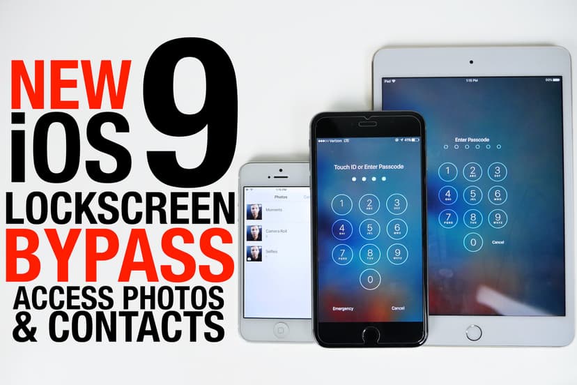 The recent iOS 9.0.1 Update fails to fix the Lock screen Bypass flaw