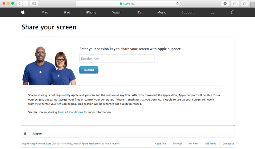 Technical Support Scammers targets Apple users