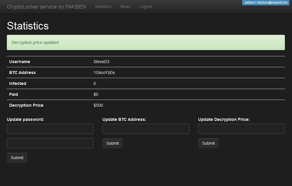 FAKBEN Ransomware-as-a-service emerges from the underground
