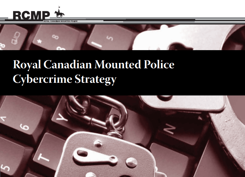 RCMP Cybercrime Strategy to fight online crimes