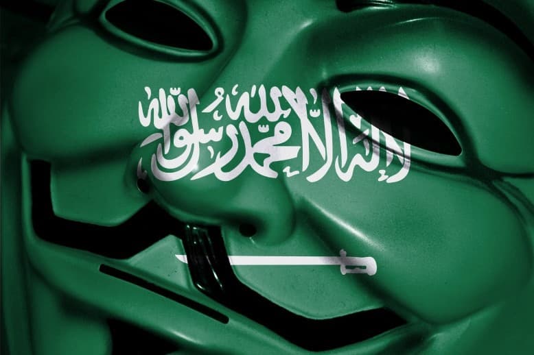Anonymous took down several government websites of Saudi Arabia