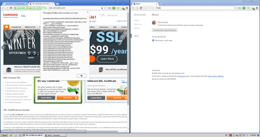 Comodo Chromodo Secure Internet Browser exposes you at risks