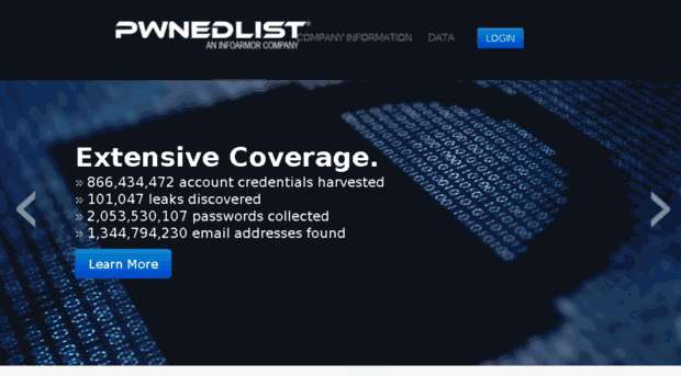 A flaw in the PwnedList service exposed millions of credentials