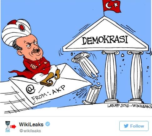 Erdogan Emails: WikiLeaks blocked in Turkey after the release of 300K government emails