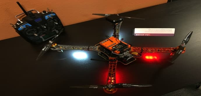 Danger Drone, the flying hacking machine devised by a cyber security duo