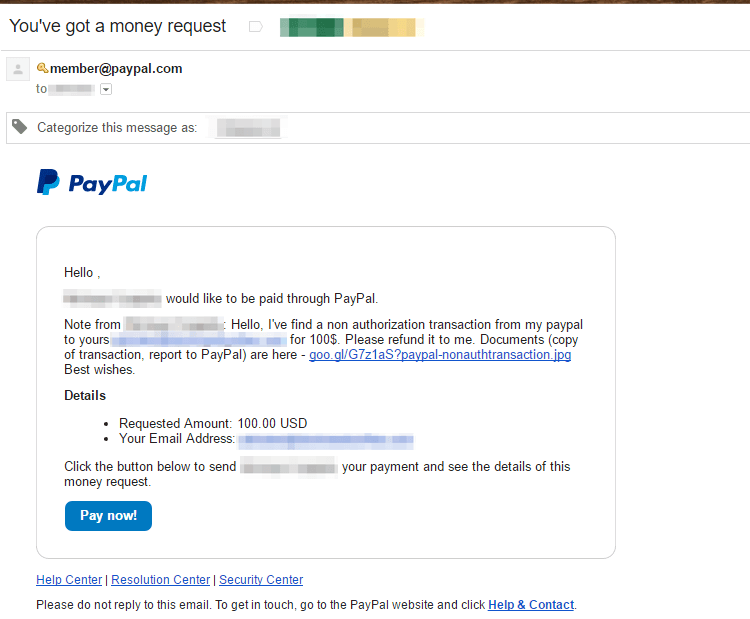 PayPal accounts abused to distribute the Chthonic Banking Trojan