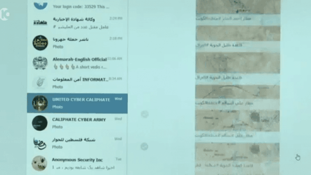 ISIS members shared a list of targets in Kuwait, Bahrain, Saudi Arabia on a Telegram group