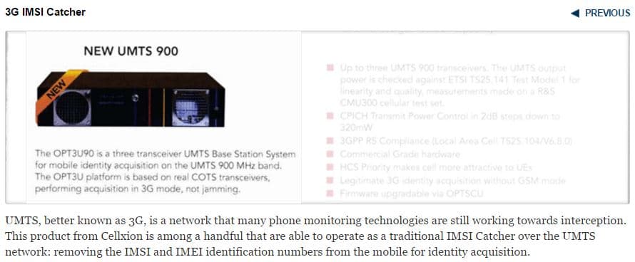UK Police purchased IMSI-catcher technology for mobile surveillance