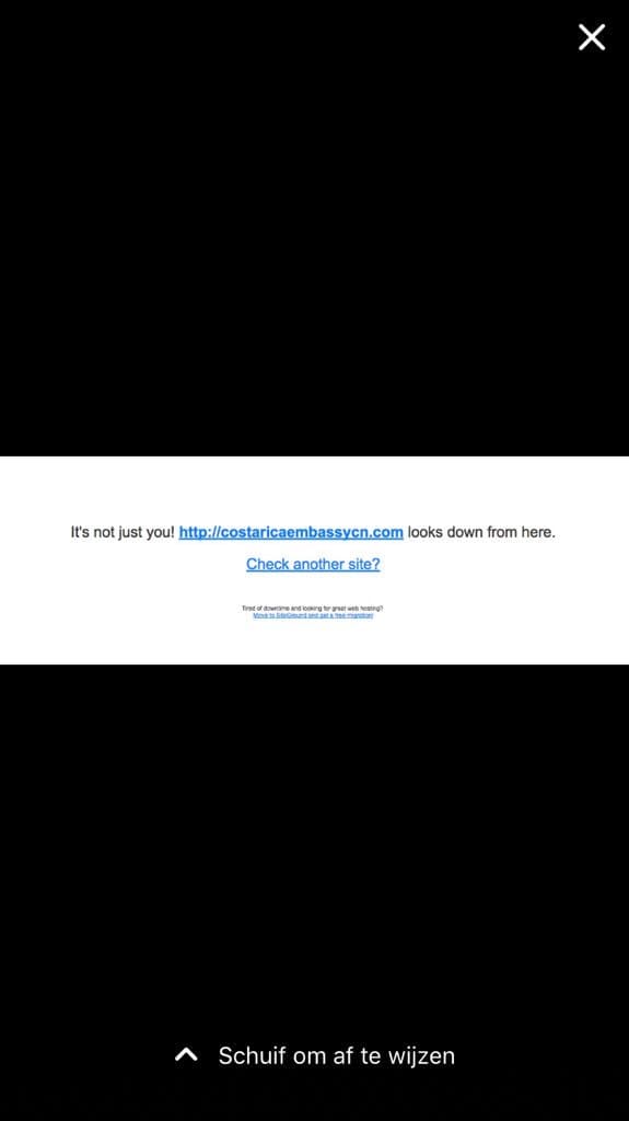 Kapustkiy hacked the website of the Costa Rica Embassy in China