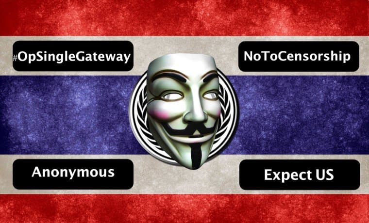 #OpSingleGateway – Gh0s7 hacked Thai Government website in response to the recent arrests
