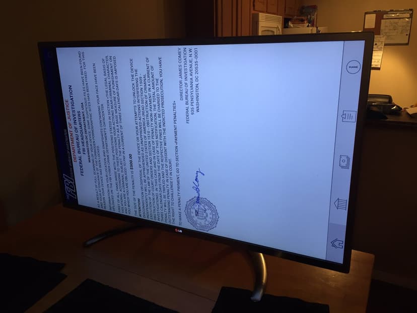 It has happened again, ransomware infected an LG Smart TV