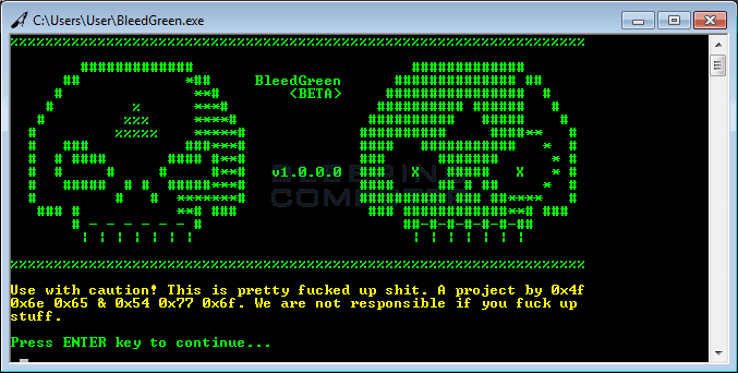 FireCrypt comes as a malware building kit and includes DDoS code