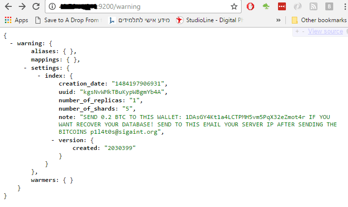 Hackers that hit MongoDB installs now switch on exposed Elasticsearch clusters