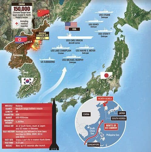 The failure of the missile launch by North Korea may have been caused by US cyber attack