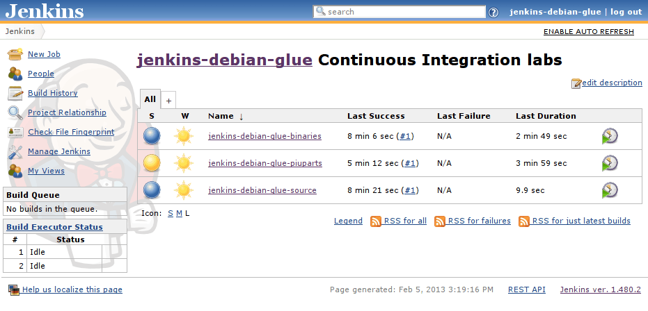 Jenkins open source automation server