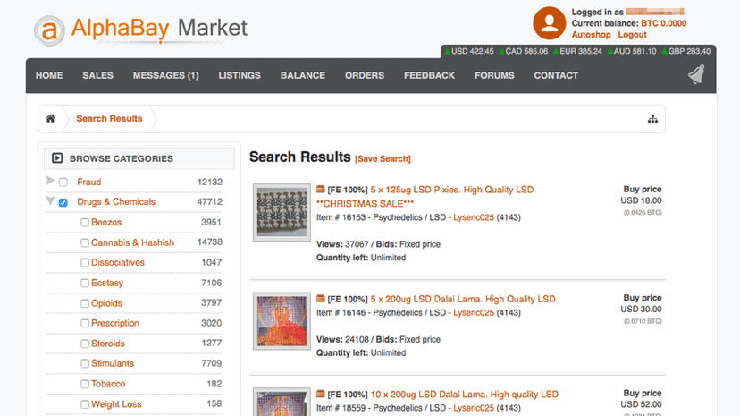 What’s new after the AlphaBay Market Shutdown in the darkweb?