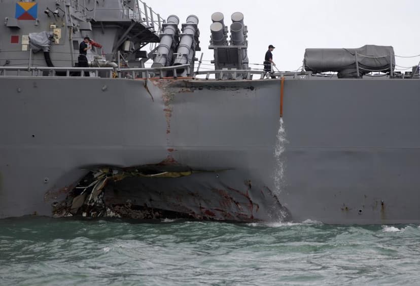 USS John S McCain incident, some experts speculate it was a cyber attack