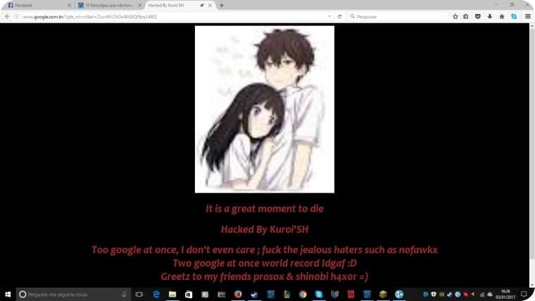 Google Brazil defaced