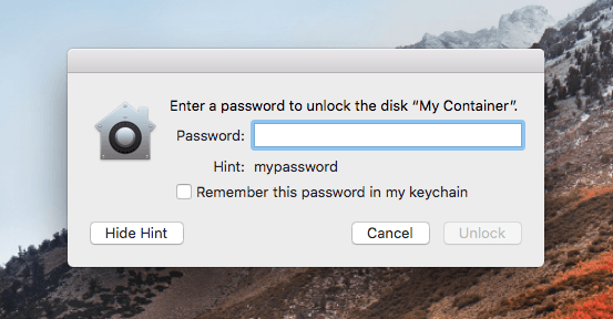 Apple password