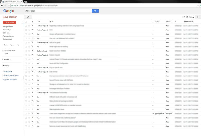 Vulnerabilities in Google Issue Tracker exposed details about unpatched flaws