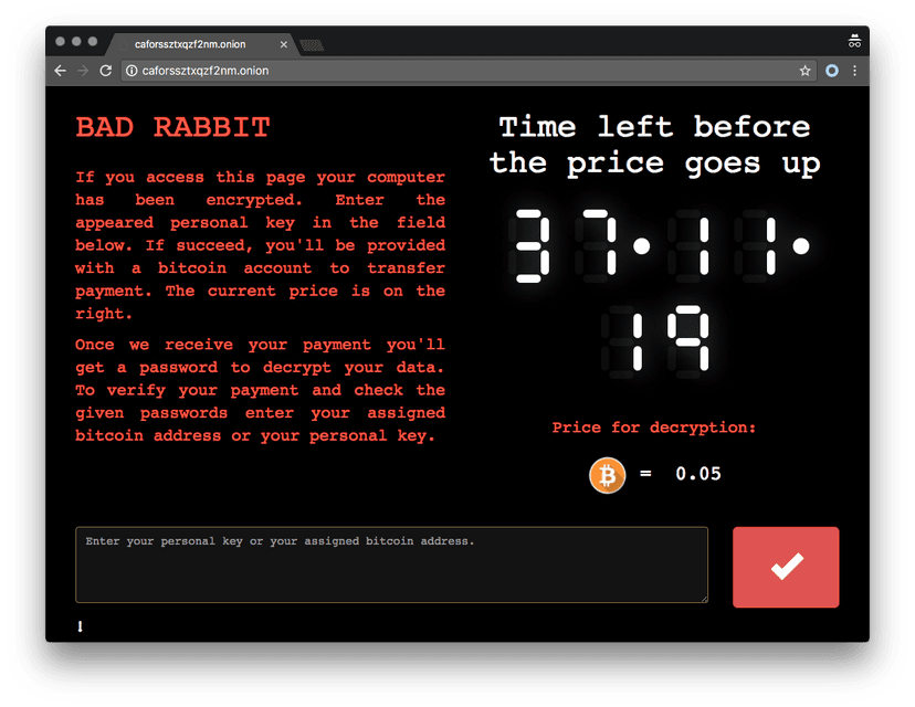 CSE Malware ZLab – Full report of Bad Rabbit attack