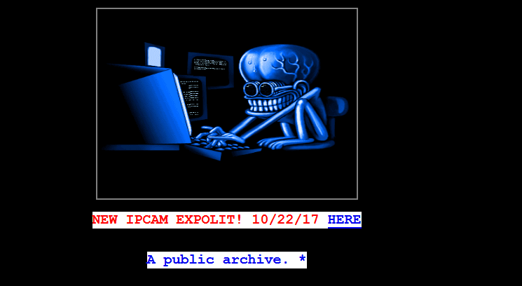 Hack the hackers. Watch out the NEW IPCAM EXPLOIT, it is a scam!