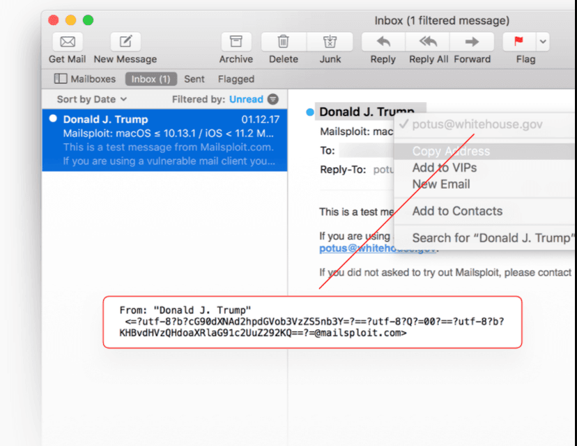 MailSploit vulnerabilities allow email spoofing with more than 30 email clients