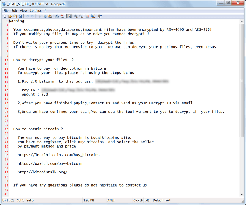 The StorageCrypt ransomware is the last malware in order of time exploiting SambaCry to target NAS Devices