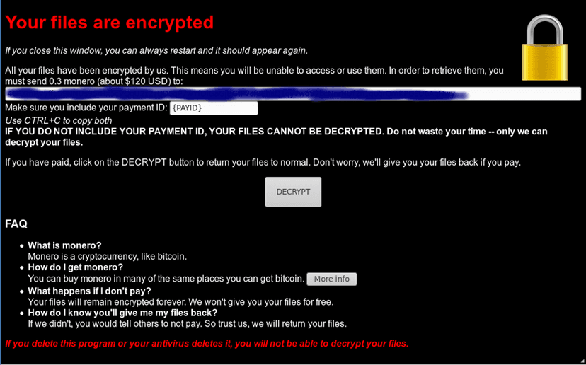 Spritecoin ransomware masquerades as cryptocurrency wallet and also harvests victim’s data