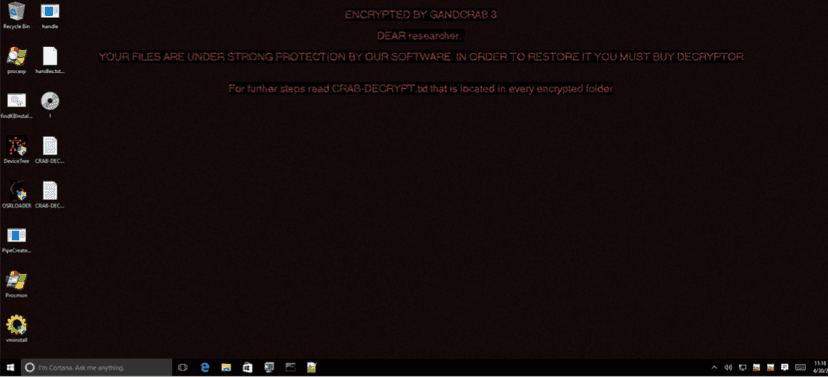 A bug in GandCrab ransomware V3 accidentally locks systems running Windows 7